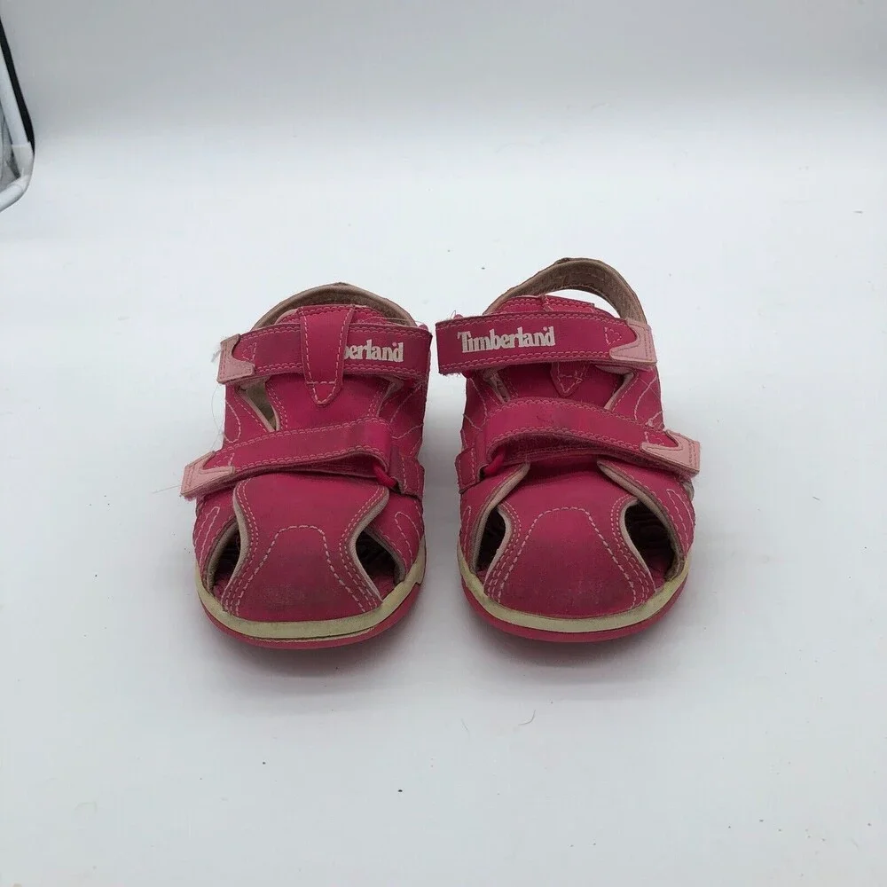 Timberland Adventure Seekers Sandals Girls Size 13 Pink Casual Outdoor